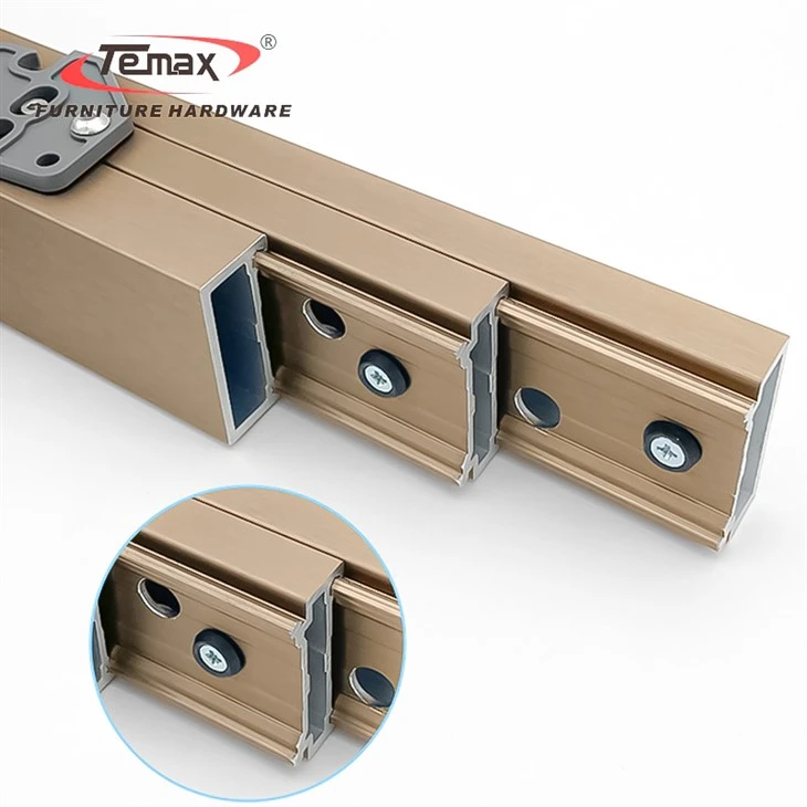 Temax Invisible Flat Push Dining Table Rail DB5005T high quality