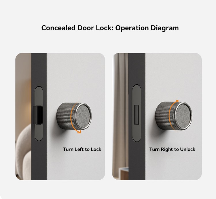 Temax invisible door lock X006 Temax invisible door lock X006