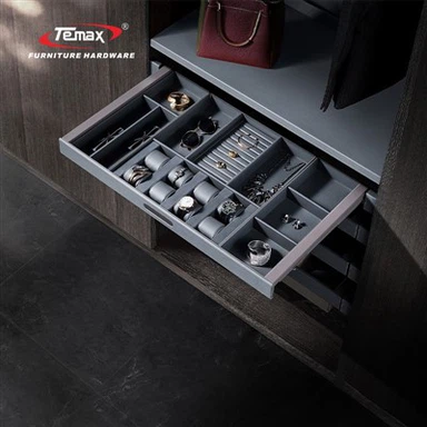 Temax Personalized Leather Jewelry Box With Soft Close