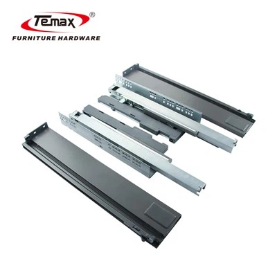 Temax Push To Open Drawer Slide Soft Closing Metal Box