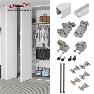 Temax Wardrobe Folding Sliding Door System TM037