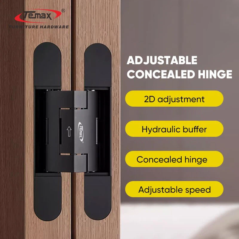 Temax Dark Cross Hydraulic Door Hinge HBG005