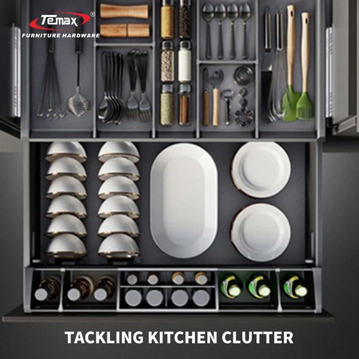 Temax Pull Out Cabinet Drawer Organizer System SF001 high quality