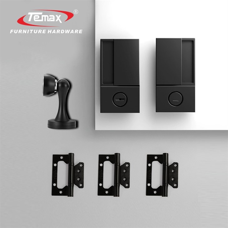 Temax Sliding Door Flush Mount Door Lock Zinc Alloy Lock Core X001